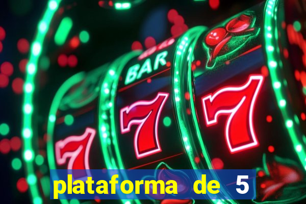 plataforma de 5 reais tigre